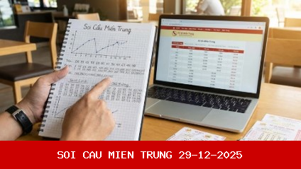 Soi Cầu 247 Miền Trung 29-12-2025 - Dự Đoán XSMT Chính Xác Nhất